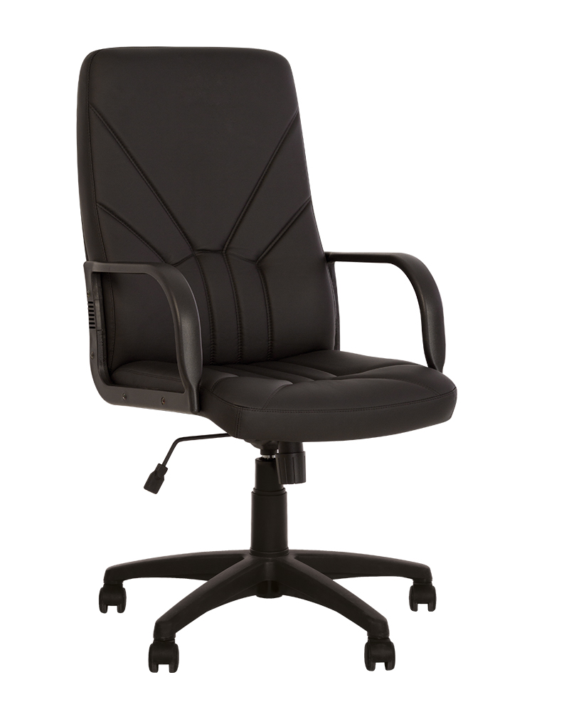 Крісло офісне NOWY STYL MANAGER KD TILT PL64 ECO-30 екошкіра, підлокітники